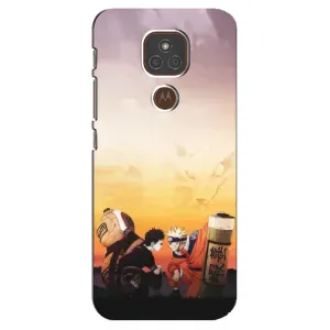 Чохли з принтом НАРУТО на Motorola MOTO E7 Plus (Наруто Гаара)