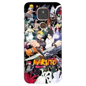 Купить Чохли на телефон з принтом Anime для Motorola MOTO E7 Plus (Наруто постер)