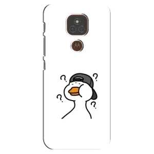 Чехол с рисунком «Непонимание» для Motorola MOTO E7 Plus