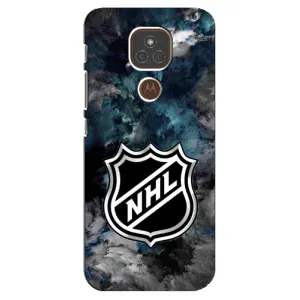 Чохли з прінтом Спортивна тематика для Motorola MOTO E7 Plus (NHL хокей)