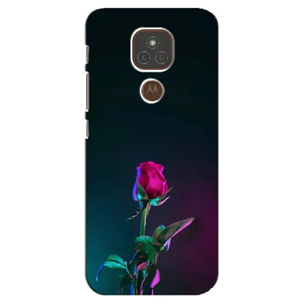 Чехол с рисунком «Ночная роза» для Motorola MOTO E7 Plus Чехол с рисунком «Ночная роза» для Motorola MOTO E7 Plus