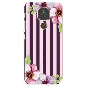 Чехлы с тематикой "ЦВЕТЫ" на Motorola MOTO E7 Plus (Обои)