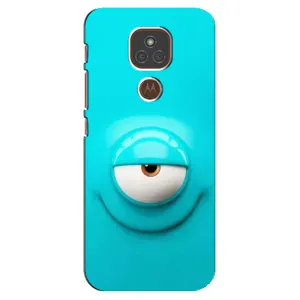 Чехол с рисунком «Одноглазик» для Motorola MOTO E7 Plus