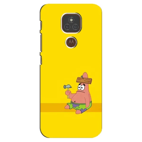 Чехол с рисунком «Ошибочка» для Motorola MOTO E7 Plus