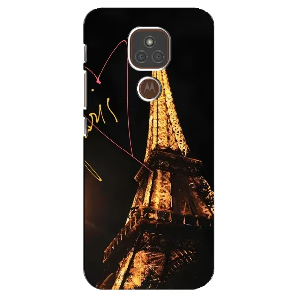 Чехол с рисунком «Paris» для Motorola MOTO E7 Plus Чехол с рисунком «Paris» для Motorola MOTO E7 Plus