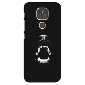Чохол ДОБЕРМАН для Motorola MOTO E7 Plus (Пасть добермана)