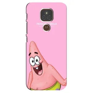 Чехлы с Патриком на Motorola MOTO E7 Plus (Патрик)
