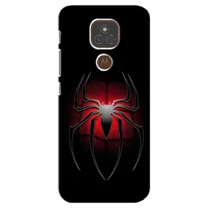 Чехол Супергерой Человека Паука на Motorola MOTO E7 Plus (Паук)
