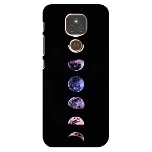 Чехол (ТПУ) с планетами на Motorola MOTO E7 Plus (Плнеты)