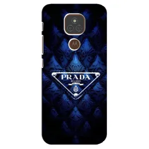 Чехол (Dior, Prada, YSL, Chanel) для Motorola MOTO E7 Plus (Прада)