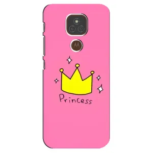 Девчачий Чехол для Motorola MOTO E7 Plus (Princess)