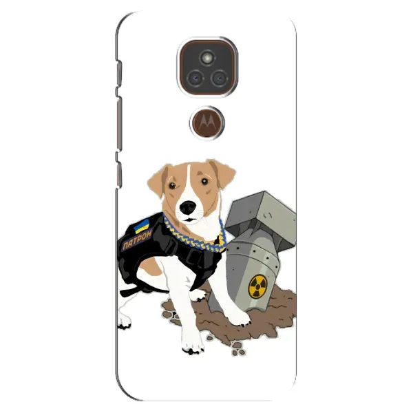 Чехол с рисунком «Пёс Патрон с ракетой» для Motorola MOTO E7 Plus Чехол с рисунком «Пёс Патрон с ракетой» для Motorola MOTO E7 Plus