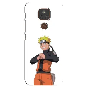 Чохли з принтом НАРУТО на Motorola MOTO E7 Plus (Веселий Наруто)