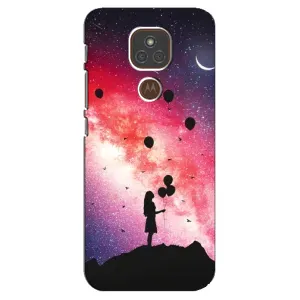 Силиконовые Чехлы Любимому человеку для Motorola MOTO E7 Plus (Шарики в небе)