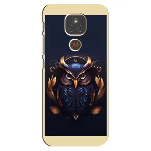 Чехлы с принтом СОВЫ для Motorola MOTO E7 Plus (Стильная Сова)