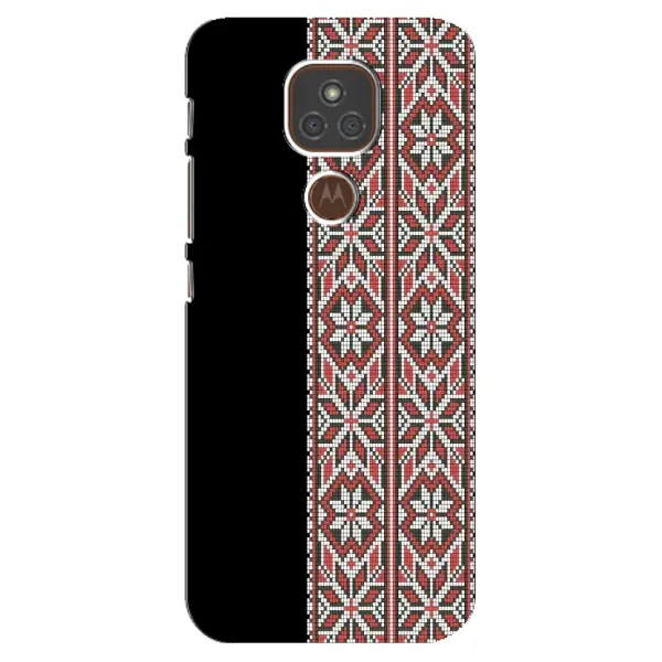 Чехол с рисунком «Стильная вишиванка» для Motorola MOTO E7 Plus Чехол с рисунком «Стильная вишиванка» для Motorola MOTO E7 Plus