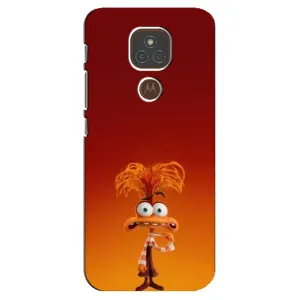 Чехол Головоломка для Motorola MOTO E7 Plus - (AlphaPrint) (Тревожность)
