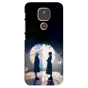 Чохол з картинкою Венсдей на Motorola MOTO E7 Plus (Внсдей і Енід)
