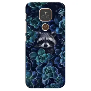Чехол с рисунком «В цветах» для Motorola MOTO E7 Plus