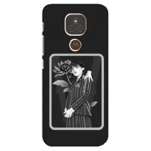 Чохол з картинкою Венсдей на Motorola MOTO E7 Plus (Венсдей картина)