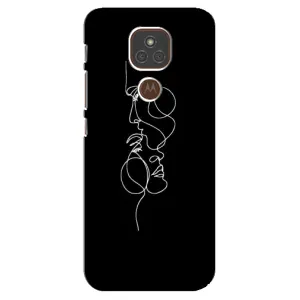 Силиконовые Чехлы Любимому человеку для Motorola MOTO E7 Plus (Влюбленная пара)