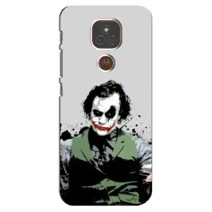 Чохли з картинкою Джокера на Motorola MOTO E7 Plus (Погляд Джокера)