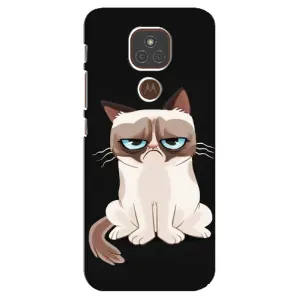 Чехол на тематику: Коты для Motorola MOTO E7 Plus (Взгляд кота)