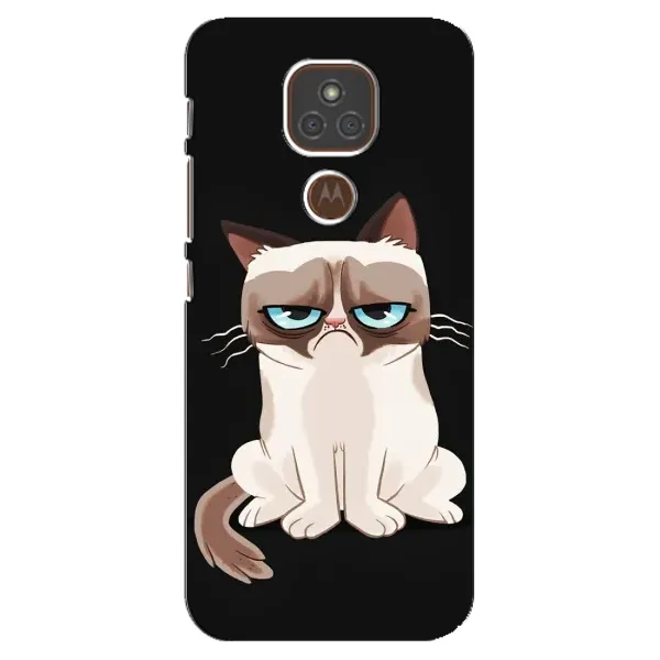 Чехол с рисунком «Взгляд кота» для Motorola MOTO E7 Plus Чехол с рисунком «Взгляд кота» для Motorola MOTO E7 Plus