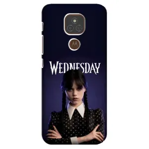 Чохол з картинкою Венсдей на Motorola MOTO E7 Plus (Wednesdey)