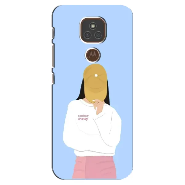 Чехол с рисунком «Желтая кепка» для Motorola MOTO E7 Plus Чехол с рисунком «Желтая кепка» для Motorola MOTO E7 Plus