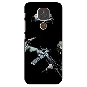 ЗСУ Чехлы (TPU) для Motorola MOTO E7 Plus (ЗСУ снайпер)