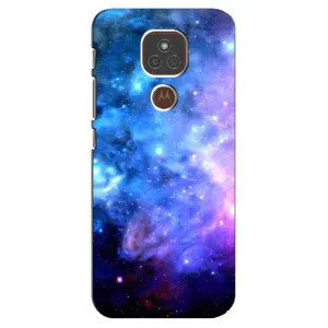 Чехлы КОСМОС для Motorola MOTO E7 Plus (Звездный вид)