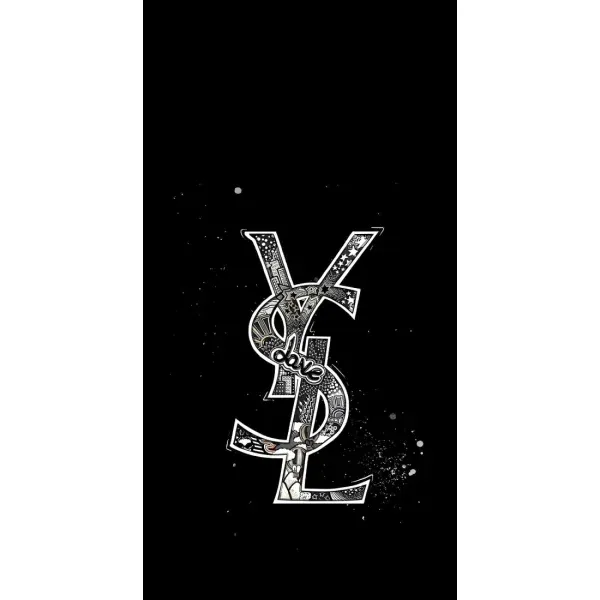 Чехол с рисунком «YSL» для Motorola E7 Power Чехол с рисунком «YSL» для Motorola E7 Power