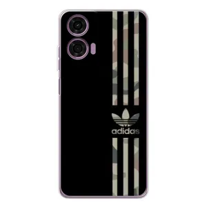 Чехол в стиле "Адидас" для Моторола Мото Г04 (Adidas)