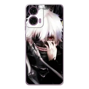 Чехол с персонажами АНИМЕ на Motorola MOTO G04 (Аниме Гуль)