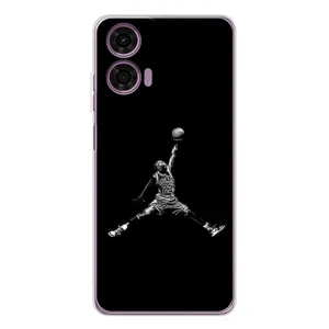 Силиконовый Чехол Nike Air Jordan на Моторола Мото Г04 (Джордан)