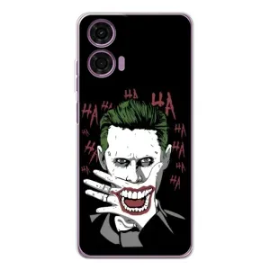 Чехлы с картинкой Джокера на Motorola MOTO G04 (Hahaha)