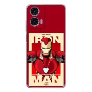 Чехол Супергерой Железный человек на Motorola MOTO G04 (Iron man)