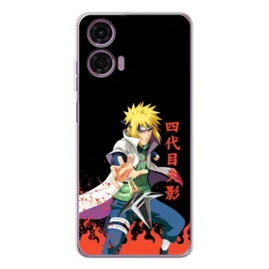 Купить Чехлы на телефон с принтом Anime для Motorola MOTO G04 (Минато)