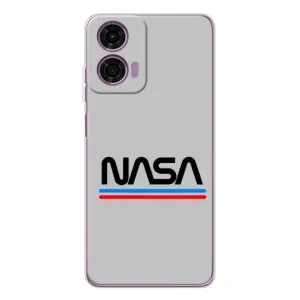 Силиконовый бампер с принтом "Наса" на Motorola MOTO G04 (Наса)