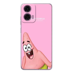 Чехлы с Патриком на Motorola MOTO G04 (Патрик)