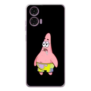 Чехлы с Патриком на Motorola MOTO G04 (Патрик завис)