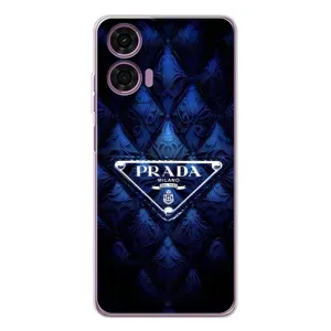 Чехол (Dior, Prada, YSL, Chanel) для Motorola MOTO G04 (Прада)