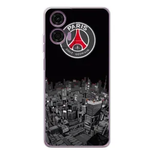 Силиконовые Чехлы принт Футбол на Motorola MOTO G04 (PSG)
