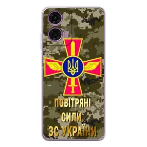 Чехлы на военную тематику для Motorola MOTO G04 (ВС ЗСУ)