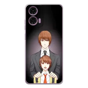Чехол с персонажами АНИМЕ на Motorola MOTO G04 (Ягами вырос)