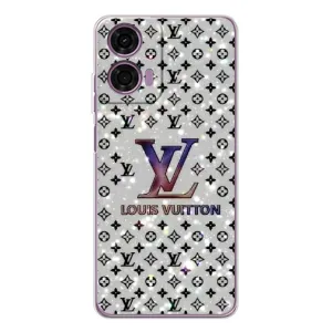 Чехол Стиль Louis Vuitton на Motorola MOTO G04 (Яркий LV)