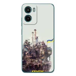 Чехлы на военную тематику для Motorola Moto G05 (Азовсталь)