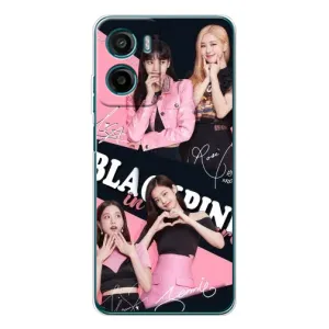 Чехлы с картинкой для Motorola Moto G05 (BLACKPINK)