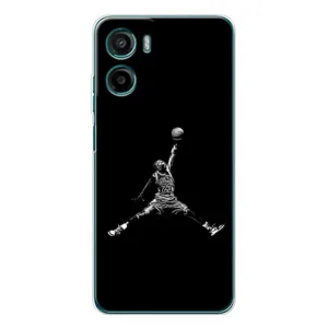 Силиконовый Чехол Nike Air Jordan на Мото Джи 05 (Джордан)